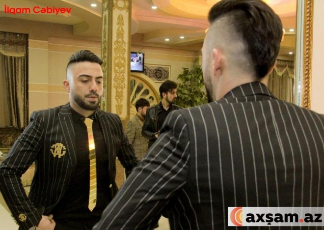 Kərim saçının bir hissəsini keçəl etdi