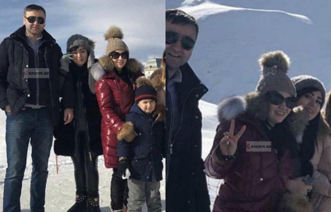 &nbsp;Fatimə ailəsi ilə tətildə - foto