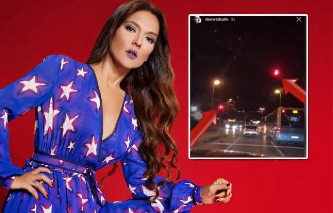 Demet Akalın qalmaqal yaratdı