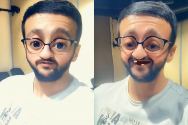 Əməkdar artist hamını özünə güldürdü - video