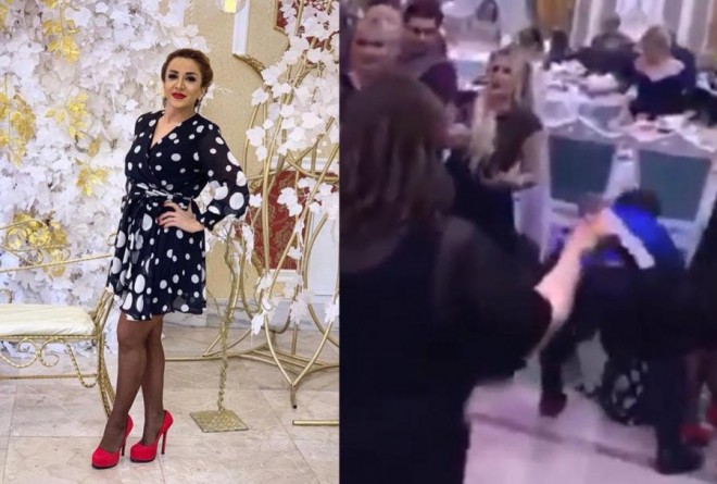 Zenfira İbrahimova müvazinətini itirdi - video