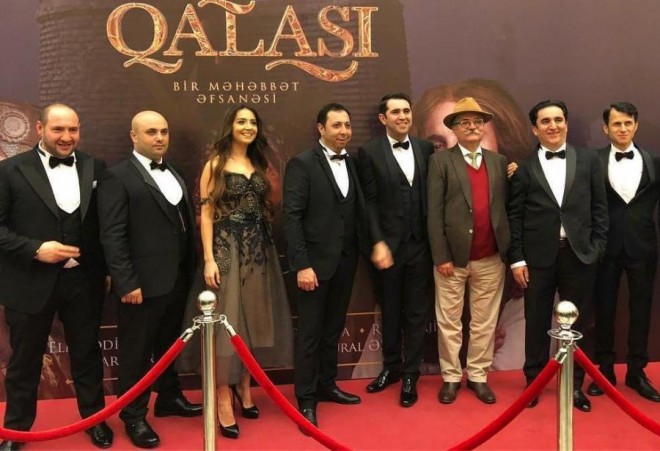 “Qız qalası” filminin qala gecəsi - video