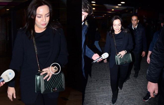 Ebru Gündeş bahalı saat taxır