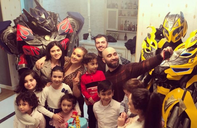 Xatirə oğlunun&nbsp;6 yaşını qeyd etdi - video