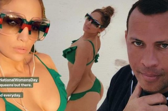 Cennifer Lopes istirahətdə nişanlandı