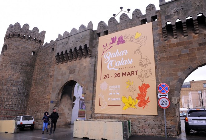 İçərişəhərdə “Bahar festivalı” açıldı