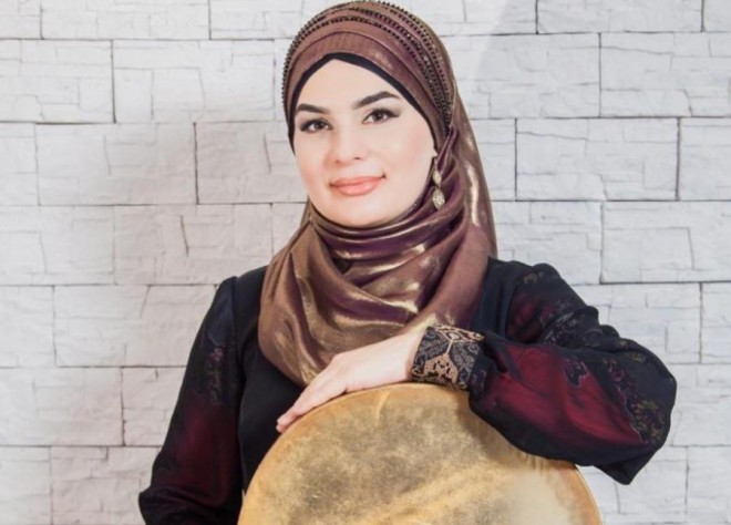 Fərqanə Qasımovanın həyat yoldaşı ilə fotosu