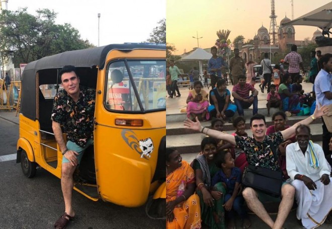 Nadir Qafarzadə Hindistana gedib - video+foto