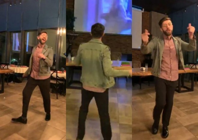 Samir Cavadzadə Maykl Cekson kimi&nbsp; oynadı - video