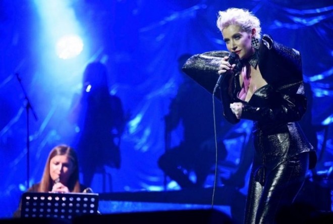 Sıla mahnılarını açıq havada oxudu&nbsp; - foto