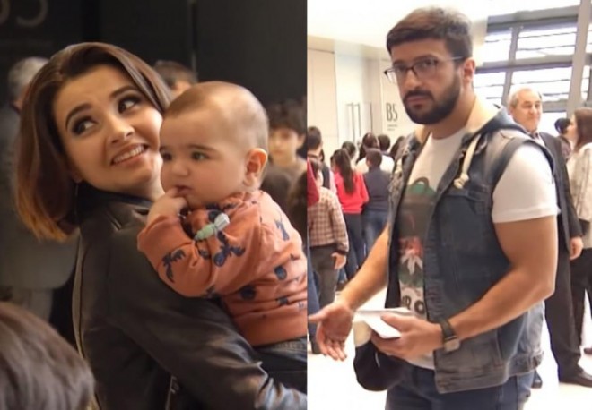 Abbas Bağırovun ailəsi ilə şəkli