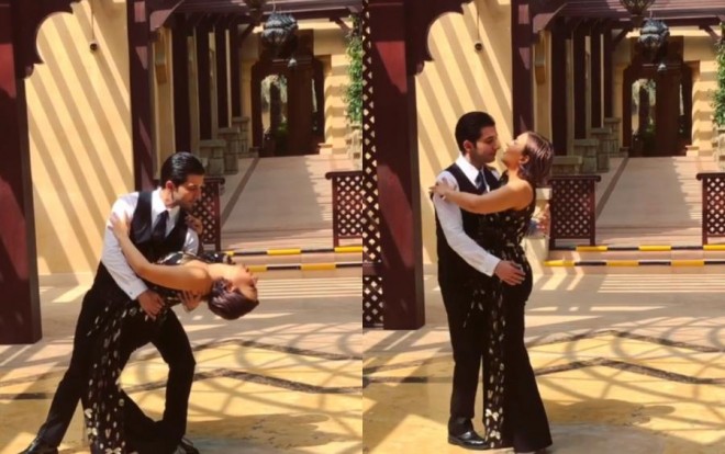 Tünzalə və Xəyyam "tanqo" oynadılar - video