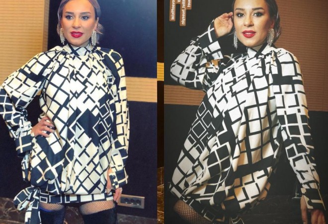 Tünzalə geyimi ilə yenə gündəmə gəldi - foto