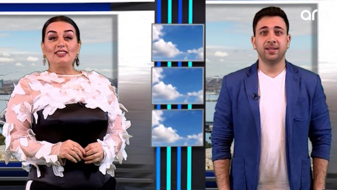 Əməkdar artist hava aparıcısı oldu