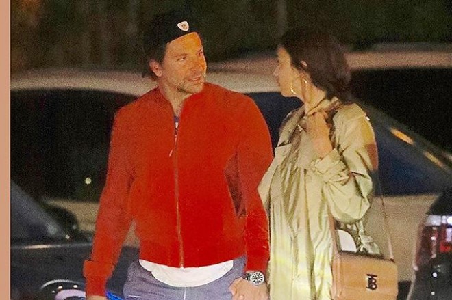 İrina Şeyk sevgilisi ilə şam yeməyi yedi.