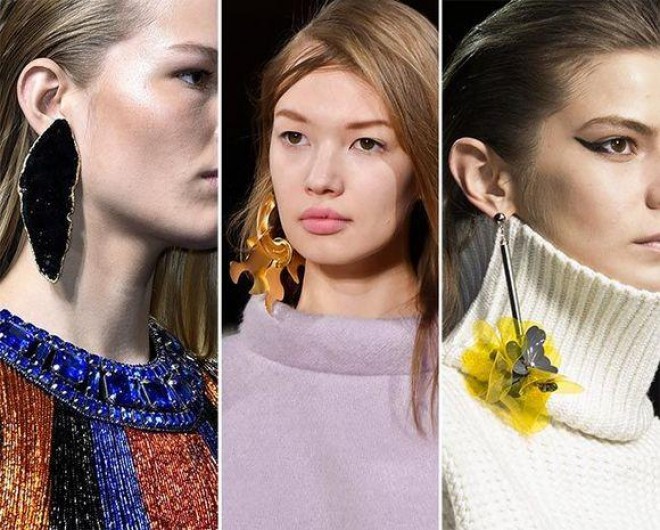 Bu il heykəlvari sırğalar dəbdə olacaq - foto