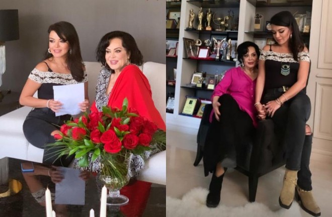 Ülviyyə Türkan Şorayla görüşdü - foto