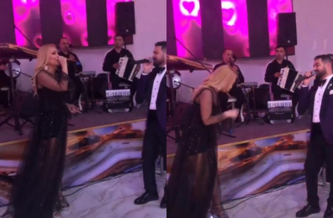 Müğənnilər arasında qalmaqal yaşandı - video&nbsp;