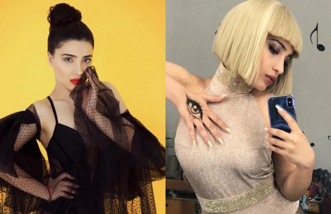 Səmra Rəhimli saçına sarı parik taxdı - foto&nbsp;