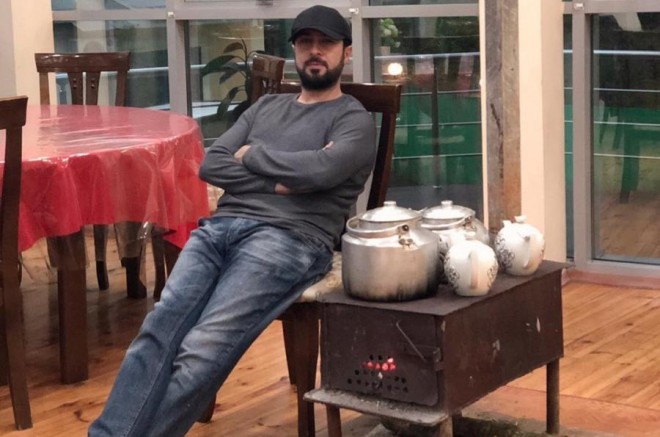 Namiq Qaraçuxurlu Masallıda soba ilə isindi