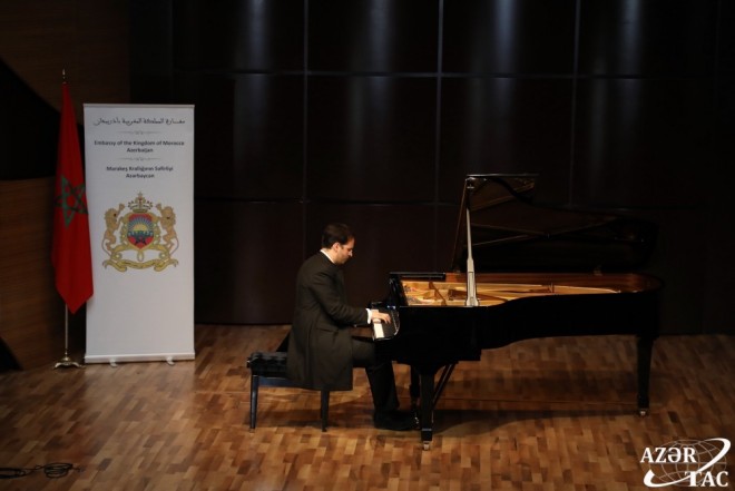 Mərakeşli pianoçu Bakıda konsert verdi - foto