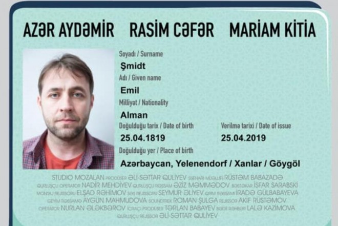 Almanların Azərbaycana köçürülməsinə aid film göstəriləcək