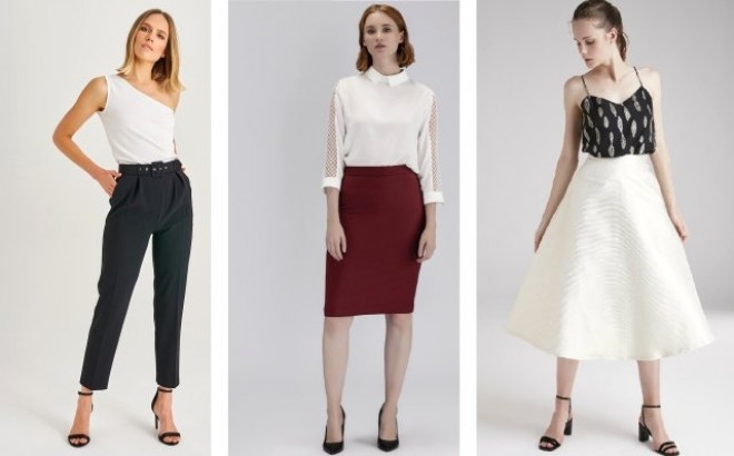 Qadınların belini incə göstərən geyimlər - foto