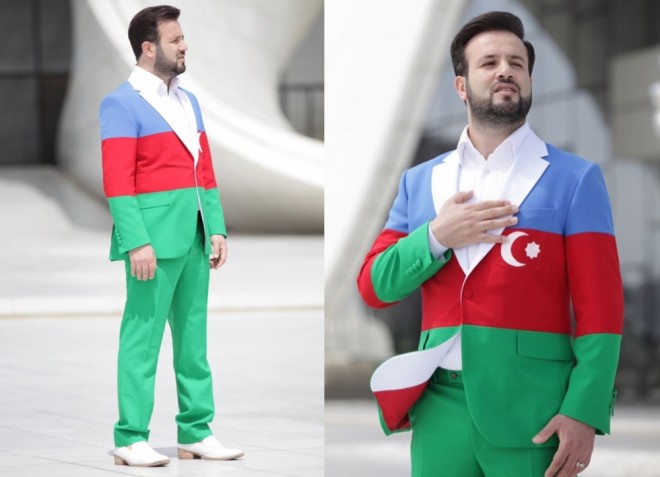 Elnurun kostyumu bəyənilmədi - foto