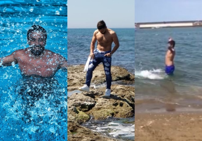 Dəniz mövsümünü erkən açdılar - foto+video