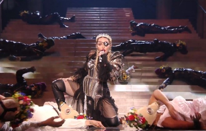 Madonna “Eurovision” finalında oxudu - video