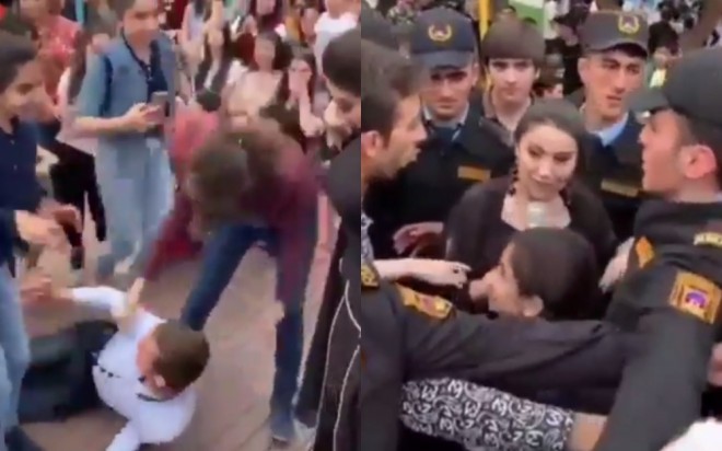 Damla Gəncədə konsert verdi - video