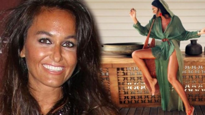 Model timsah əti yedi - foto