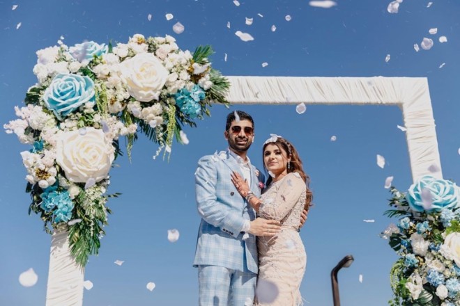 Bakıda təmtəraqlı hind toyu oldu - foto+ video