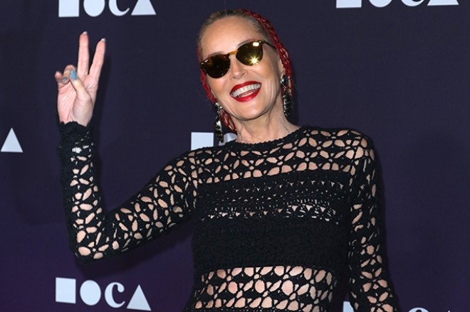 Şeron Stoun&nbsp;geyimi ilə diqqət çəkdi - foto