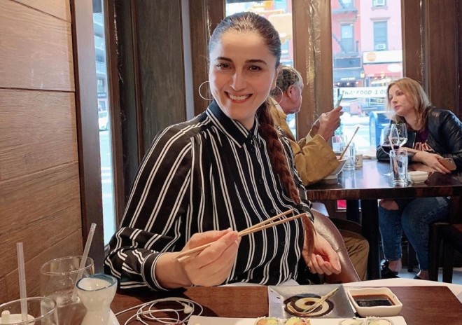 İlhamə Qasımova reklama qoşuldu - foto