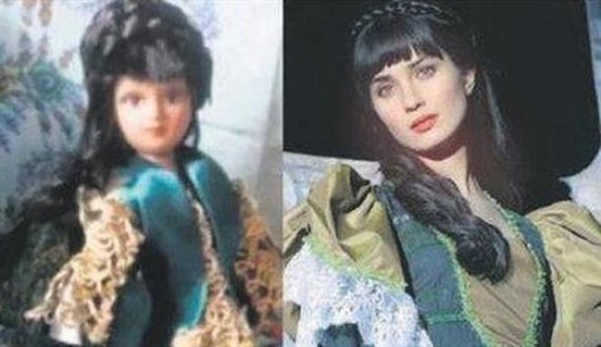 Tuba Büyüküstünün gəlinciyi hazırlandı - foto