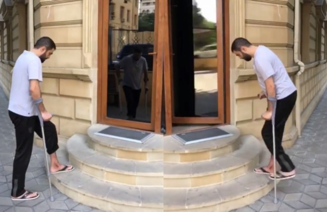 Namiq Qaraçuxurlu əməliyyatdan sonra - video