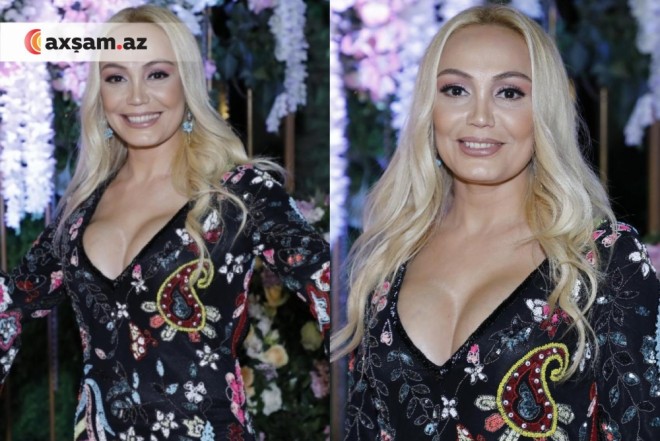 Nura libası ilə diqqət çəkdi - foto