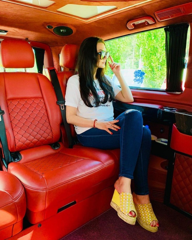 Oksana istirahətə Antalyaya getdi - foto