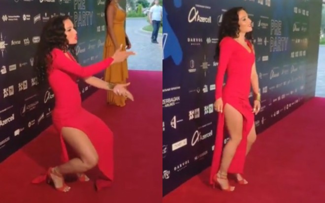 Dilarə Kazımova “Jara” partisində - video