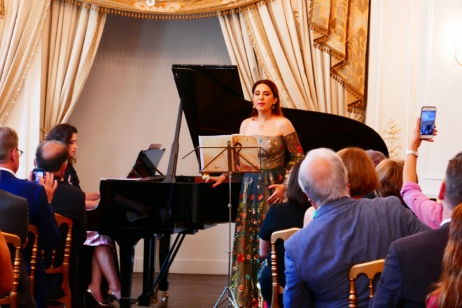 Parisdə Azərbaycan konserti - foto