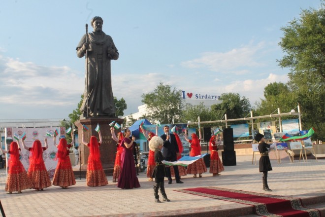 Daşkənddə Azərbaycan konserti - fotosessiya