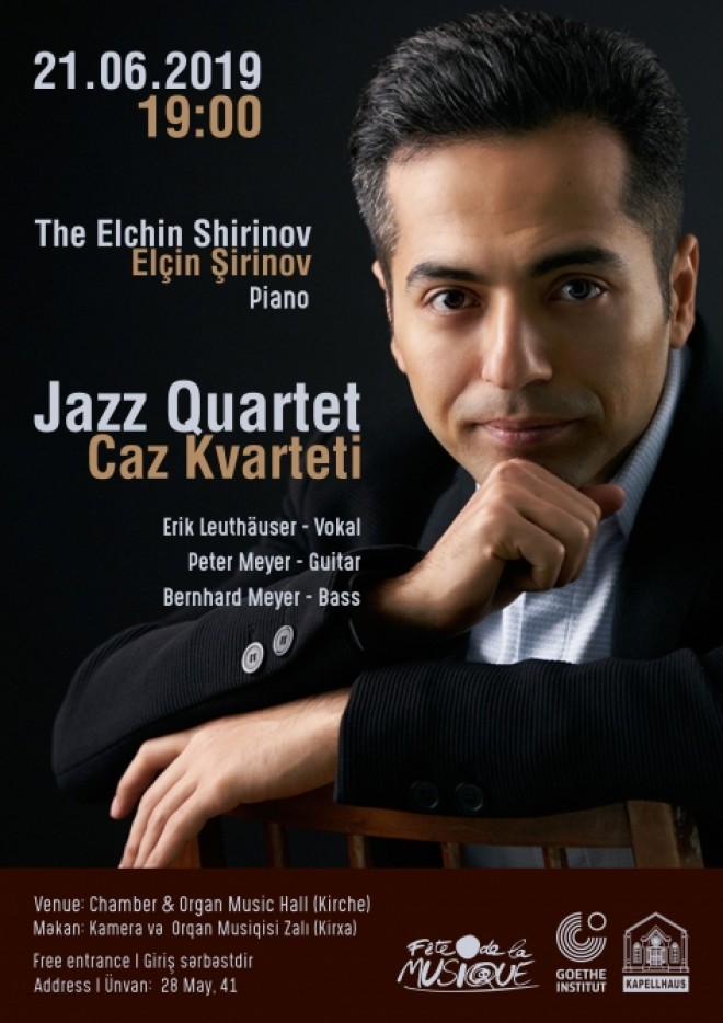 Elçin Şirinov Bakıda konsert verəcək