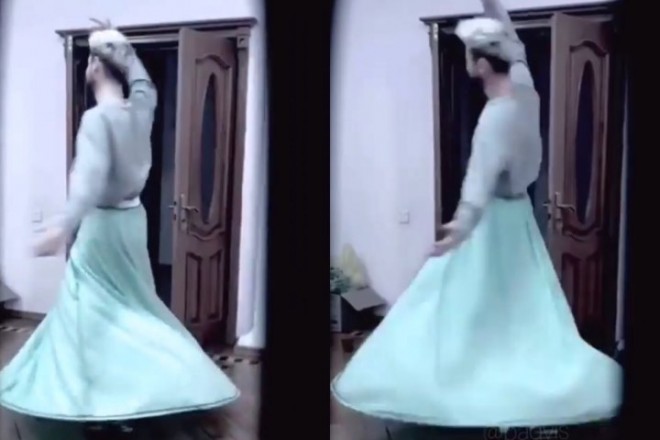 Eldar paylaşımı ilə diqqət çəkdi - video