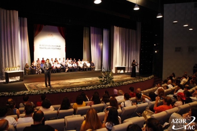 Respublika Xalq Teatrları Festivalı başa çatdı - foto