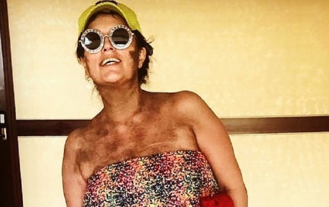 &nbsp;Elza Seyidcahan qumla makiyaj etdi - foto