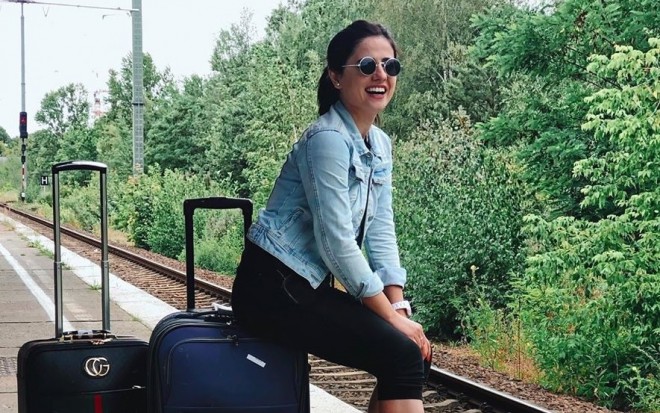 Azərbaycanlı aktrisa şəhərdə azdı - foto