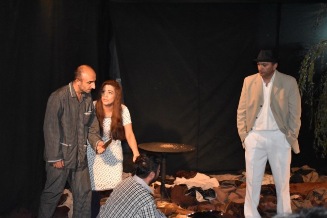 Tbilisi Azərbaycan Dram Teatrı yeni tamaşa hazırladı - foto