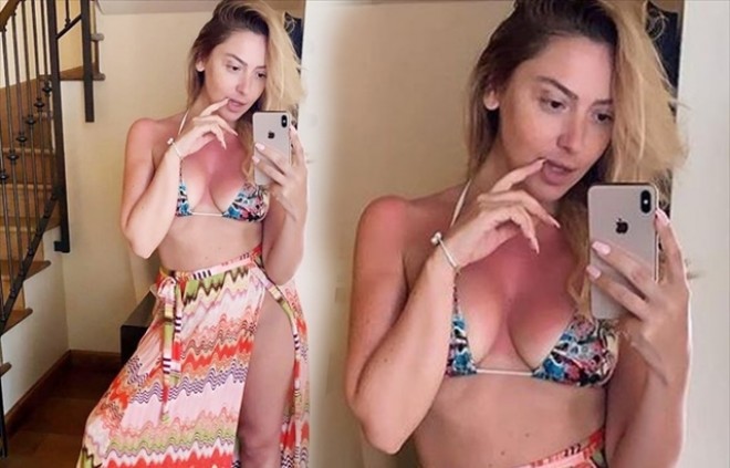 Hadisə bikinidə şəkil paylaşdı