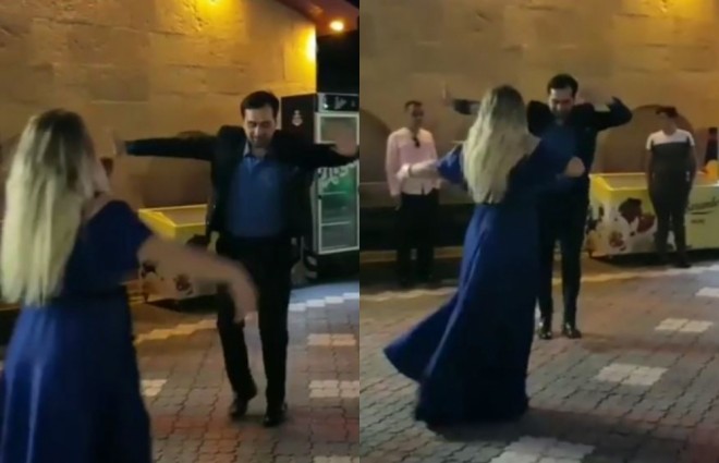 Elton və Nazənin toy məclisində - video